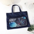 thumbnail image 1 of Cute Cartoon Printing Laptop Briefcase Portable Tote Bag For Student Book Storage Bag Handbag 11, 1 of 6