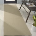 thumbnail image 2 of SAFAVIEH Braided Rishika Solid Machine Washable Reversible Runner Rug, Sage, 2'3" x 8', 2 of 15