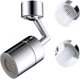 thumbnail image 1 of Extensor de grifo de cobre ecológico, giro de 720° para una cobertura completa del fregadero, modos de agua duales que incluyen espuma sin salpicaduras, fácil instalación en dos minutos, ideal para, 1 of 7