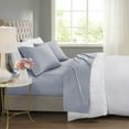 thumbnail image 2 of Beautyrest 600 Thread Count Blue Cooling Cotton Blend 4 PC Sheet Set, Full, 2 of 11
