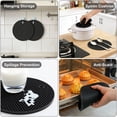 thumbnail image 2 of CAKETIME Silicone Trivet Mats - Hot Pot Holders, Drying Mat, Hot Pads Robust Non Slip Coasters Heat Resistant Mats, 2 of 6