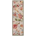 thumbnail image 3 of SAFAVIEH Chelsea Hayleigh Floral Wool Runner Rug, Sage, 2'6" x 6', 3 of 10