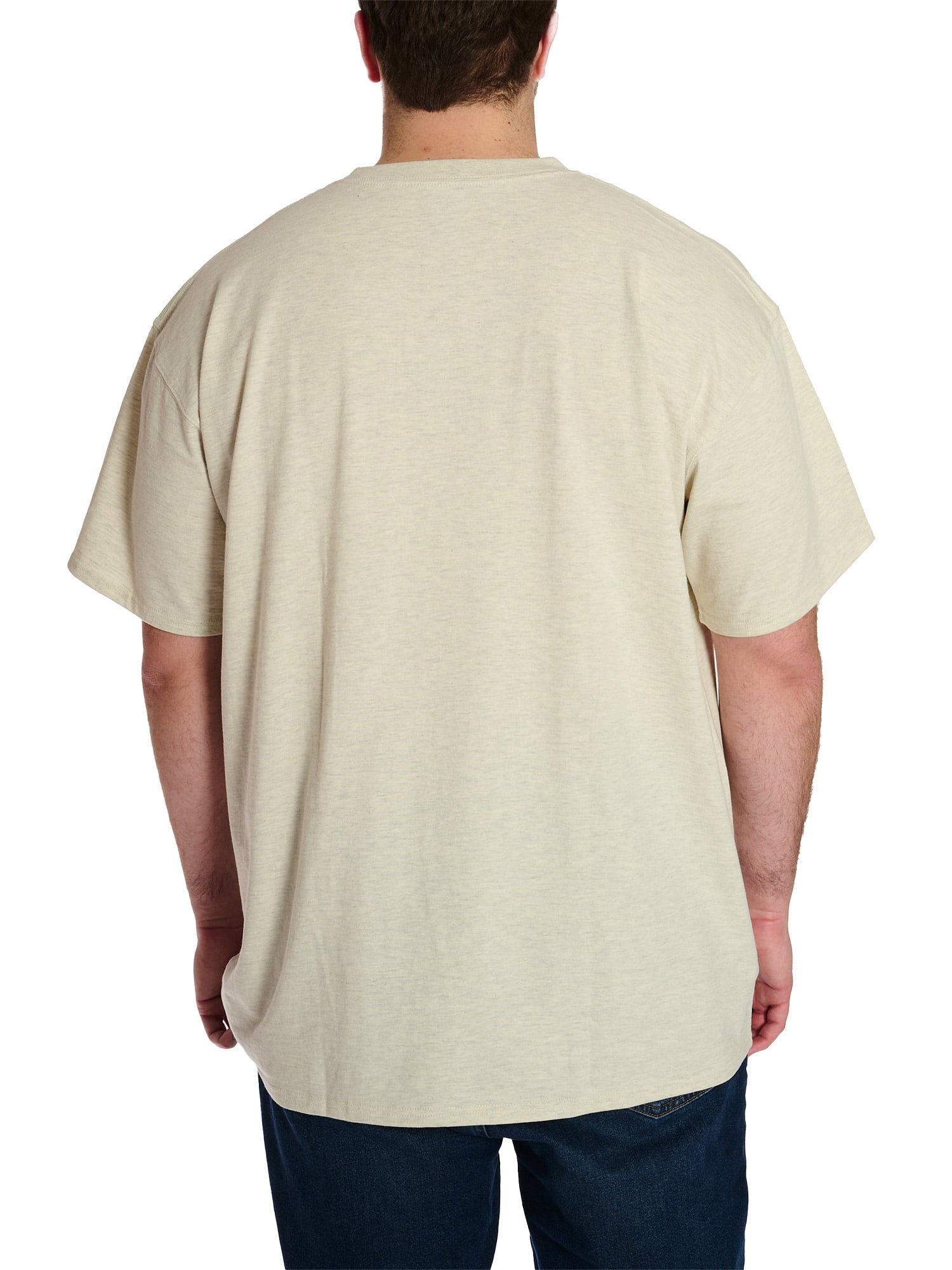 Wrangler Men's Big and Tall Pocket Tee ,Big size up to 6XL and Tall size up to 5XT
