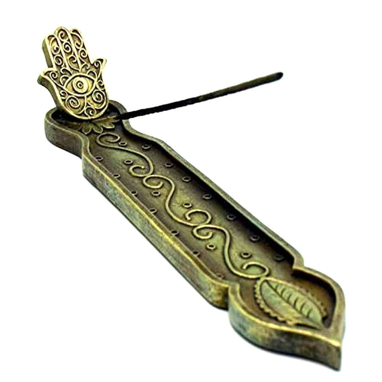 Fantasy Gift Hamsa Boat incense Burner, 11, Bronze Novelty Gift