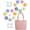 A(21PCS), variant on DizeyBoyo 28PCS Charms for Bogg Bag, Pearls and Colorful Flowers for Bogg Bag Accessories Compatible with Women Rubber Beach Bag Tote Handbag Decoration