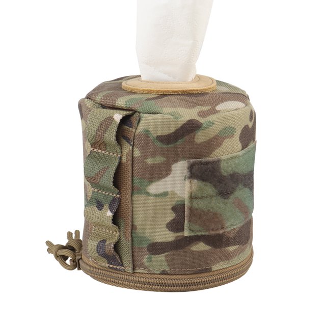Contenedores Pañuelos para Acampar Portarrollos Papel Cinta Portátil Camuflaje Campaña Senderismo Al Aire Libre Picnic en Casa