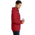 thumbnail image 3 of Port & Company Fan Favorite Fleece Pullover Hooded Sweatshirt-3XL (Team Cardinal), 3 of 6