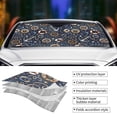 thumbnail image 3 of Yiaed Nautical Print Car Windshield Sunshade Front Auto Car Front Window Sun Shade Foldable Sun Visor Shield Cover Auto Accessories for Sedan SUV Truck-Small, 3 of 5