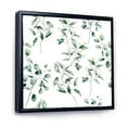 thumbnail image 3 of Designart 'Green Eucalyptus Plant Branches IV' Traditional Framed Canvas Wall Art Print, 3 of 5