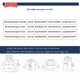 thumbnail image 3 of Traje de baño de una pieza sin mangas con estampado de flotabilidad Herrnalise para bebés y niños pequeños (liquidación), 3 of 7