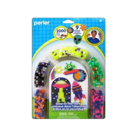 UPC: 0048533629879 | Perler Fused Bead Kit Glow In The Dark