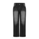 thumbnail image 4 of Pantalones vaqueros de longitud completa para hombre, color liso, con bolsillo, cintura media, rectos, de poliéster, 4 of 6