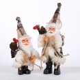 thumbnail image 4 of Santa Claus Decoration, Santa Claus Christmas Figurine Figure Decoration, Santa Claus Doll Children New Year Gift Christmas Tree Decor Wedding Party Supplies, 4 of 4