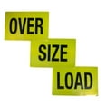 thumbnail image 2 of Magnetic Reflective Oversize Load Signs for Trucks - Professional Wide Load Warning PET Banner for Safe Hauling Trailers, Durable and Visible, Easy to Disassemble - 6Pcs 12"x60", 2 of 9