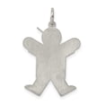 thumbnail image 6 of Auriga 925 Sterling Silver Rhodium-plated Charm for Women (L - 30mm, W - 20mm), 6 of 6