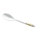 thumbnail image 1 of Cuchara de café con leche, mango de cerámica, cucharadita de azúcar, helado, cuchara del desierto, vajilla for agitar sopa, 1 of 2