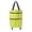 Green, variant on XMMSWDLA folding Trolley Capacity Bags Folding Shopping Bag with Wheels Foldable Shopping Cart Reusable Shopping Bags Grocery Bags Shopping Trolley Bag On Wheels Travel Makeup Bag