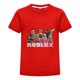 thumbnail image 1 of Camiseta Roblox Infantil Estampada, Playera para Niño Ninas Gamer con Diseño de Personajes, Ideal para Verano y Regalos, 1 of 4