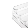 thumbnail image 4 of Mainstays Clear 4 Tier Spice Rack With Drawer, Ideal for Kitchen Storage and Organization of Spices ansd Countertop Spice Display, Added Drawer for Organization and Storage, 4 of 7