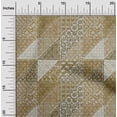 thumbnail image 2 of oneOone Cotton Silk Dark Olive Green Fabric Mix Block Pattern Fabric For Sewing Printed Craft Fabric By The Yard 42 Inch Wide, 2 of 4