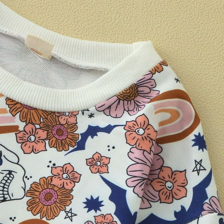 

Aayomet Long Sleeve Bodysuit Baby Girl Baby Romper Boys Toddler Baby Pumpkin Patch Outfit Boy Girl Oversized Onesie Sweatshirt Romper Cute Clothes White 6-12 Months