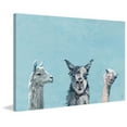 thumbnail image 3 of Marmont Hill Llama and Ostrich Groove Canvas Wall Art, 3 of 5