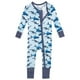 thumbnail image 1 of Pijama convertible para bebés Posh Peanut Sharks de 12 a 18 m, 1 of 7