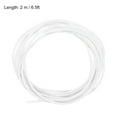 thumbnail image 2 of Uxcell Silicone Foam Seal Weather Strip Sponge Rubber Cord Solid for Insulation and Sealing Applications White 3mm x 2m, 2 of 6
