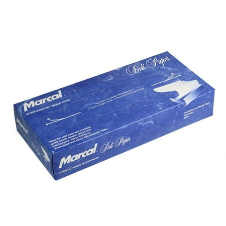 Interfolded Foil Sheets Deli Wrap Interfolded Wax Paper / Dry Waxed Food Liner Senior Size 10