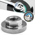 thumbnail image 1 of Hexagon Nut Pressure Plate For 100 Type Angle Grinder Disc Quick Change Locking Inner Outer Flange Nut 17mm Thread Power Tool, 1 of 5