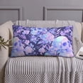 thumbnail image 4 of Kdxio flower crystal Skull Pattern Pillowcase with Envelope Closure,20" x 36" Pillow Cases,Gifts for Men or Women-No pillow, 4 of 5