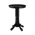 thumbnail image 4 of Boraam Florence Round Pub Table with Black Base - Contemporary Design, 4 of 7