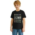thumbnail image 3 of XAOFW Kid T-Shirt Boys 100Th Day Of School Letter Princool Youth Children Blend Short Sleeve Crew Neck Comfortable Stylish Holiday Vacation Tees, 3 of 7