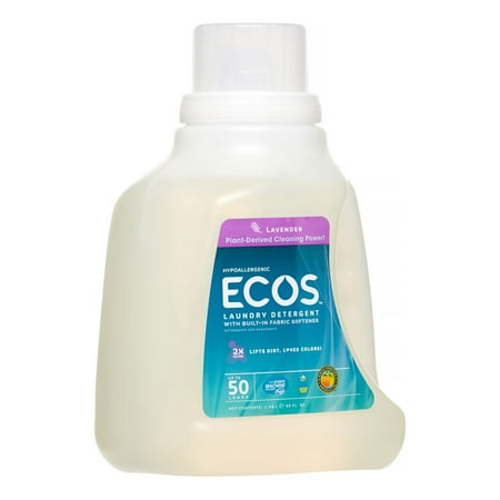 Ecos Laundry Detergent, Lavender, 50 Loads