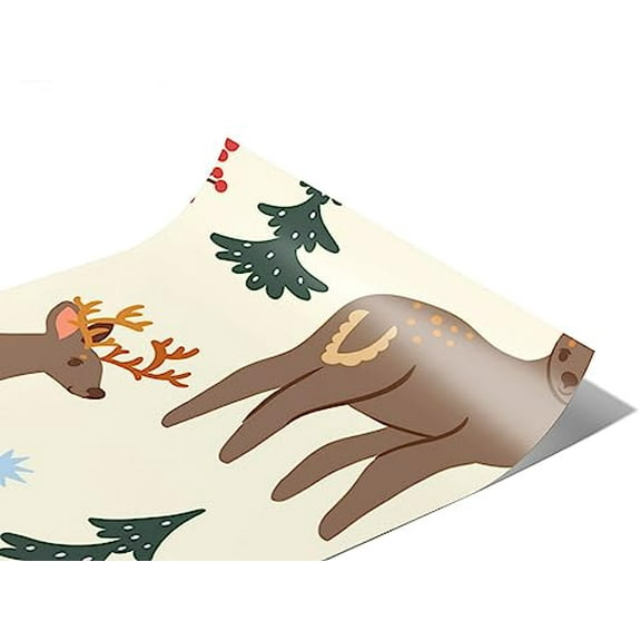 Rwraps Deer Lazy Day Matte Vinyl Film Wrap 59in x 10ft Vinyl Vehicle Car Film Sheet Roll