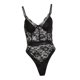 thumbnail image 3 of Mujer Lencería Erótica de Encaje Hueco Ropa Interior Teddy Body Una Pieza Traje de Disfraces Cospy S Macarena Encaje Babydoll Lingeries, 3 of 8