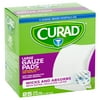 Curad Pro Large Gauze Pads, 4 x 4 inches - 25 Ea, 2 Pack