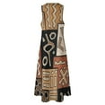 thumbnail image 4 of African ethnic print Long Dress elegant dress women's summer clothing 2025 dresses korean style Dress, 4 of 6