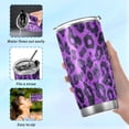thumbnail image 6 of GZHJMY Leopard Tumbler with Lid & Straw,Reusable Double Wall Stainless Steel Vacuum Insulated Travel Mug, 6 of 7