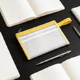 thumbnail image 4 of JZCHUNTOY A5 Document File Bag, Portable Waterproof File Folder Pouch, Zippered Closure Small Storage Bag for Office Receipts Tickets Notebooks Stationery Organization, 4 of 5