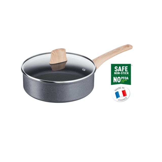 Cacerola 24 Cms Tfal Natural Force G2663202 Gris T-fal G2663202