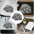 thumbnail image 3 of 6 Sheets Number Stickers for Trashcan Mailbox Signs and Trash Bins with Background Numbers, 3 of 6