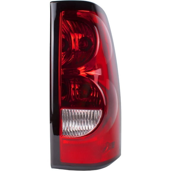 Right Passenger Side Tail Light Compatible With 2003 2004 2005 2006 Chevy Silverado 1500 2500 3500 Factory Style Tail Light - Bulb and Harness Included