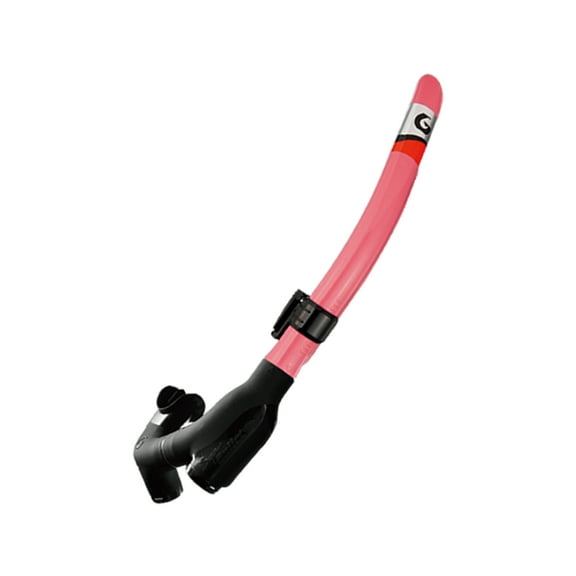 Gull Super Bullet Mini Black Silicone Snorkel, Kobai Pink