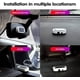 thumbnail image 5 of Alarma LED para coche, alarma solar para coche, luz de advertencia antirrobo, sistema antirrobo solar, luz intermitente, alarma LED para coche, azul, 5 of 5