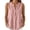 tank 107#Pink, variant on oqasdz Tank Tops for Women Sleeveless Button Crewneck Solid Color Shirt Comfort Loose Fit Blouse Lightweight Daily Wear Versatile Casual Outdoor,Pink,XL