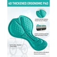 thumbnail image 3 of QUALICOS Shorts Tipo Peto de Ciclismo para Mujer con Acolchado de Esponja de Alta Densidad 4D, Shorts Tipo Peto Transpirables de Ciclismo, 3 of 7
