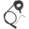 thumbnail image 1 of Acelerador de pulgar para bicicleta eléctrica, resistente al agua y estable, para motor Bafang de montaje central., 1 of 14