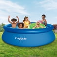 thumbnail image 2 of Funsicle QuickSet 10' x 30" Round Inflatable Top Ring Above Ground Swimming Pool Set, 2 of 7