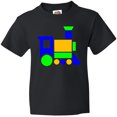thumbnail image 3 of Inktastic Cute Colorful Train Youth T-Shirt, 3 of 5